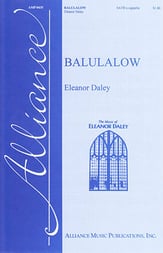 Balulalow SATB choral sheet music cover